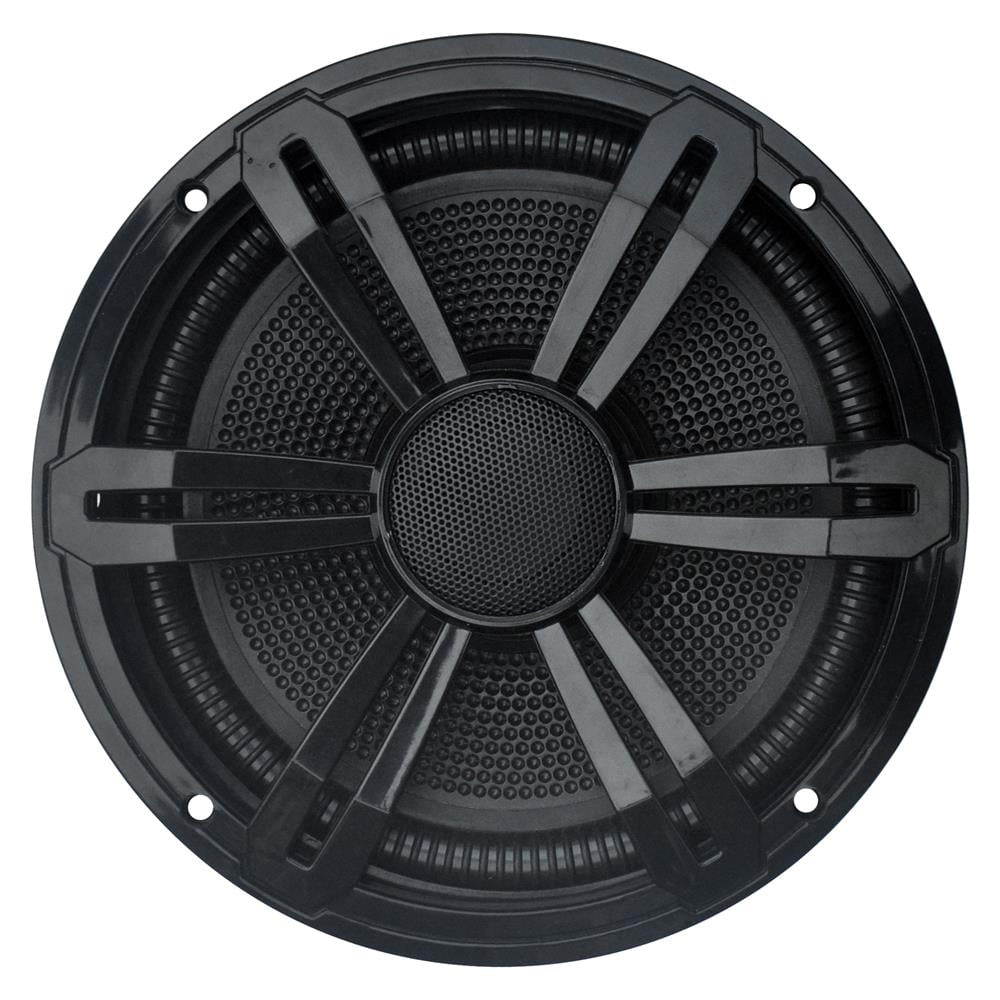 Pyle 6.5” Slim Marine Subwoofer - 150W 4 Ohm Waterproof Car Component Speaker System (Black)