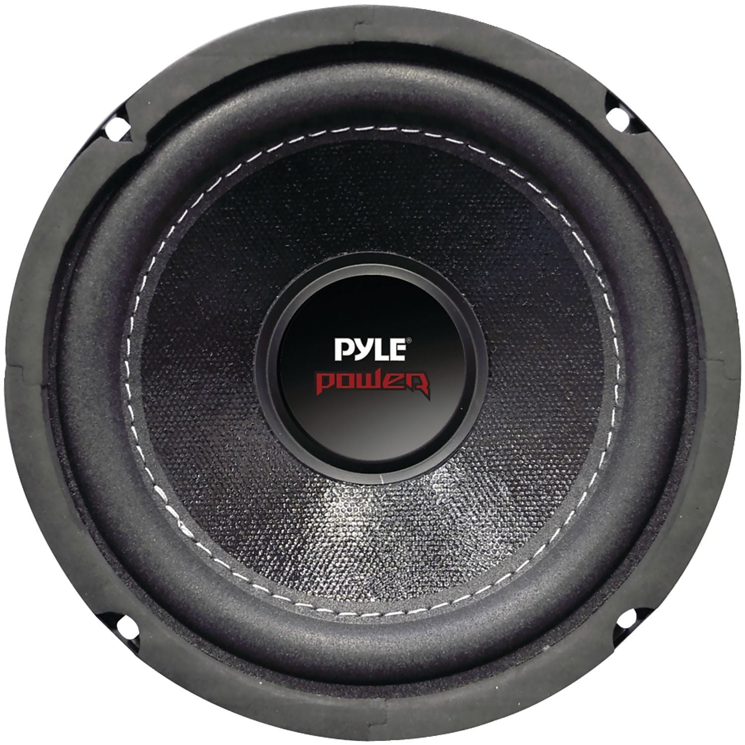 Pyle PLPW6D 6In 600W Dual 4 Ohm Car Audio Stereo Speaker Subwoofer, Black