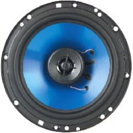 QPower 6.5" 300 Watt 2-Way Blue Car Audio Stereo Coaxial Speakers | QP650 (2)