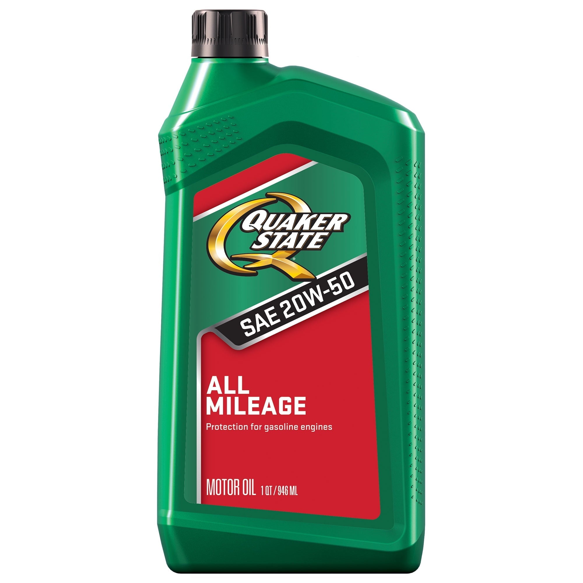 Quaker State All Mileage 20W-50 Motor Oil, 1 Quart