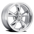 REV Wheels 100P-8806100 100 Series- 18x8 - 4.5 BS - 5x4.75/5x120.65 -Polished Finish Fits select: 1967-1992 CHEVROLET CAMARO, 1970 CHEVROLET MALIBU