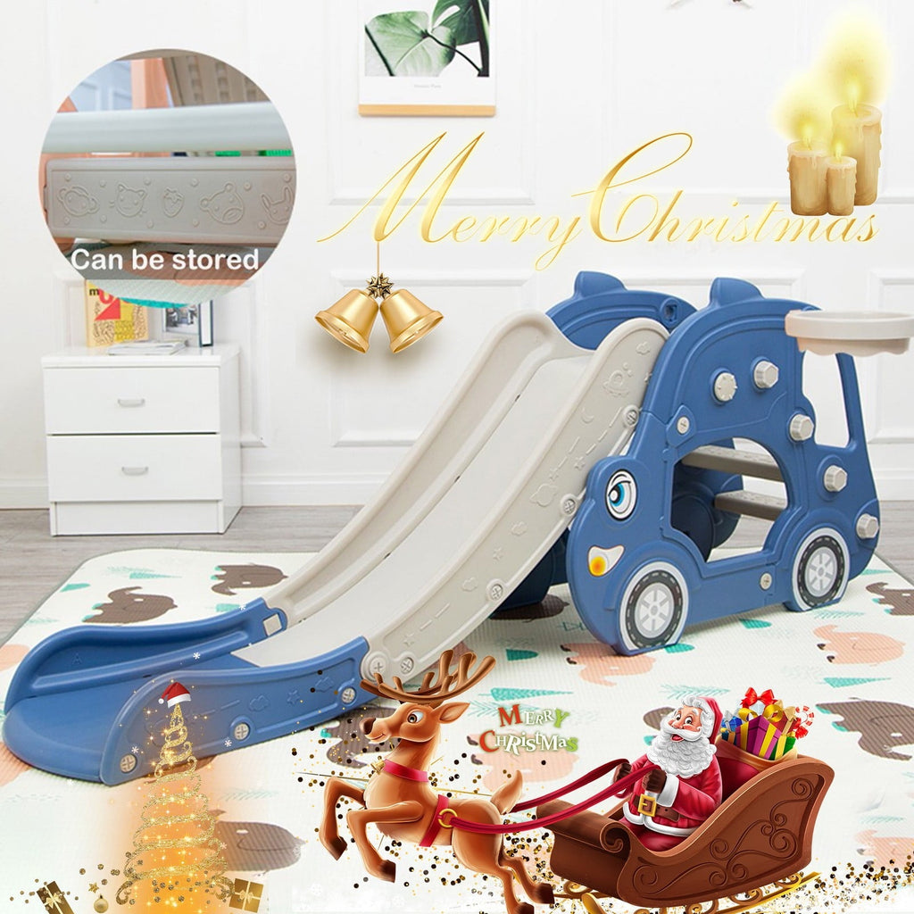 Raeneomay Kids Toys Sales Clearance Children's Slide Basketball Frame, Climbing Stairs,Unisex,Indoor and Outdoor Use