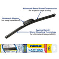 Rain-X Latitude Water Repellency 14" 2-in-1 Windshield Wiper Blade