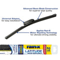 Rain-X Latitude Water Repellency 21" 2-IN-1 Windshield Wiper Blade