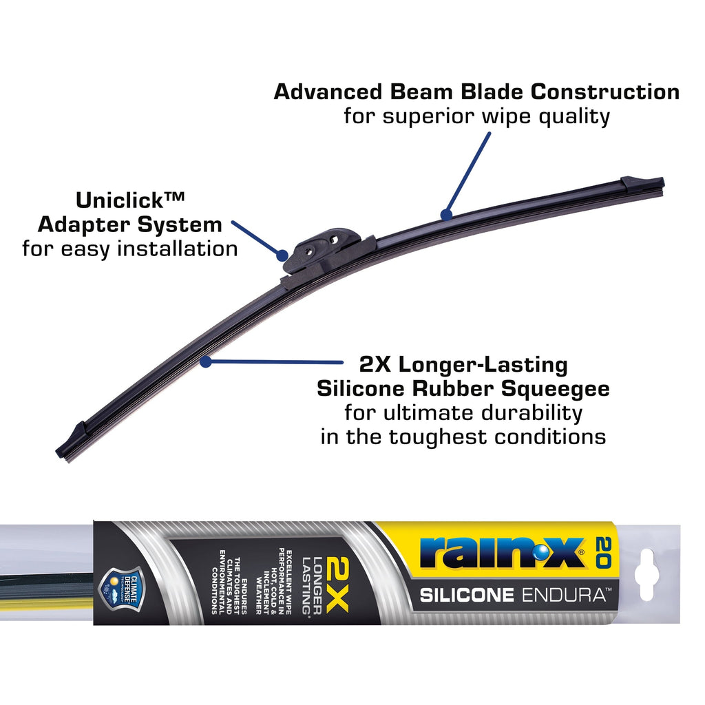 Rain-X Silicone Endura Premium All-Weather 20" Windshield Wiper Blade