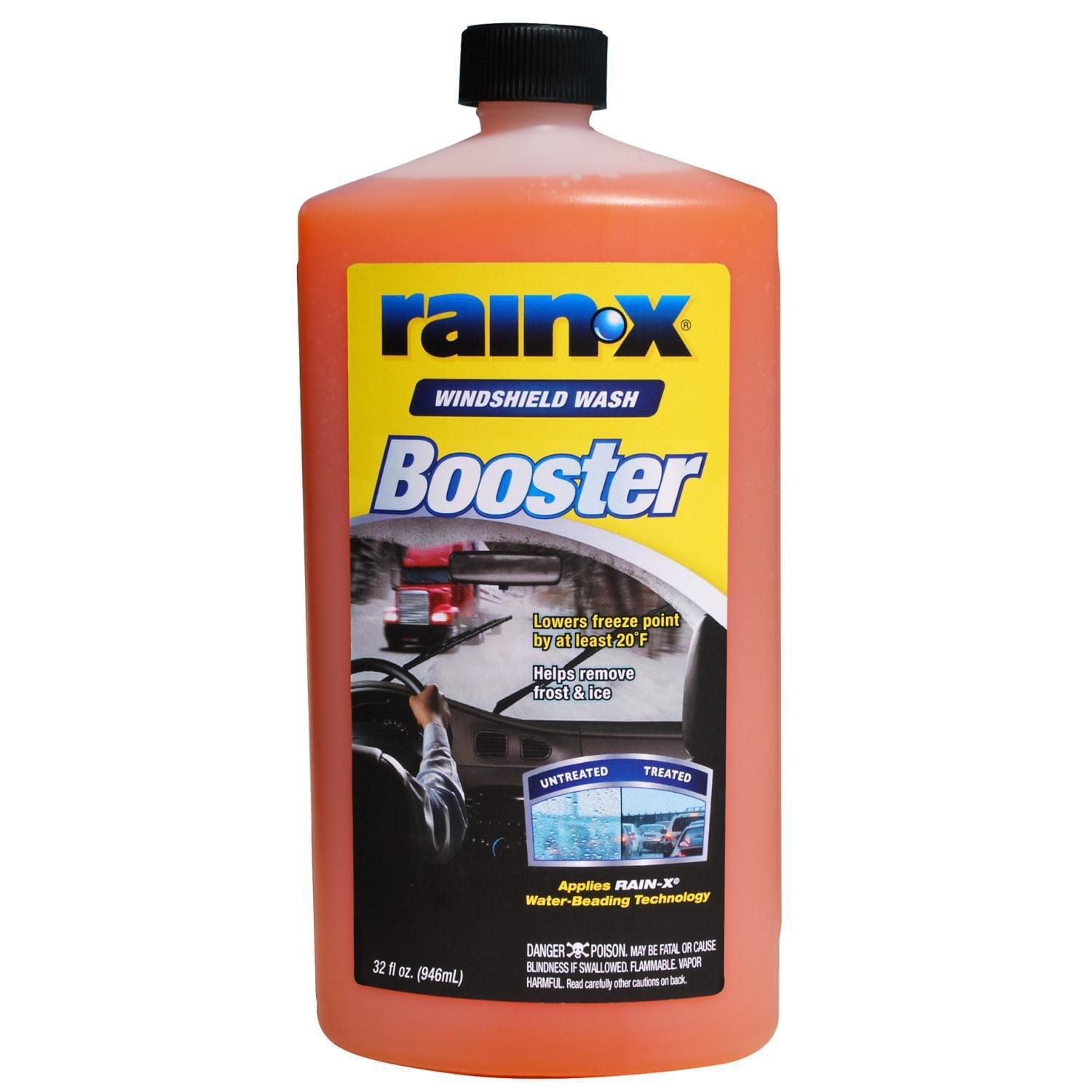 Rain-X Windshield Washer Booster, 32 Fl. Oz.