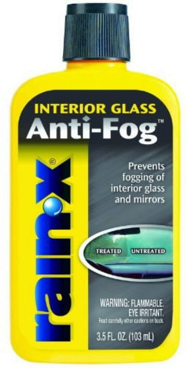 RainX AF21106D Interior Glass Anti-Fog Windshield Treatment, 3.5 Oz