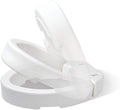 Raised Toilet Seat - Elongated Carex® 3-1/2 Inch White 300 lbs.