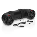 Restored BOSS Audio Systems ATV6.5B ATV UTV Weatherproof Sound System 6.5 Inch Speakers, 1 Inch Tweeters, Builtin Amplifier, Bluetooth, Easy Installation for 12V (Refurbished)