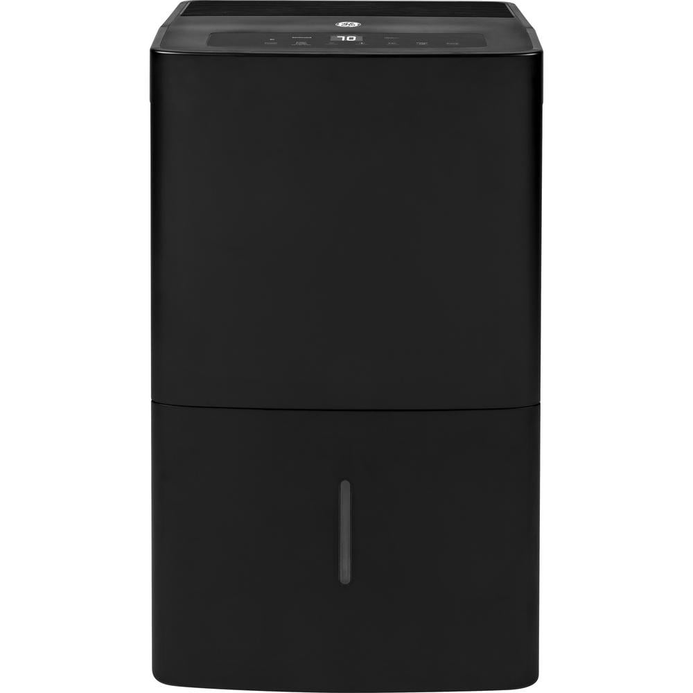 Restored GE 70 Pint Dehumidifier, Black (Refurbished)
