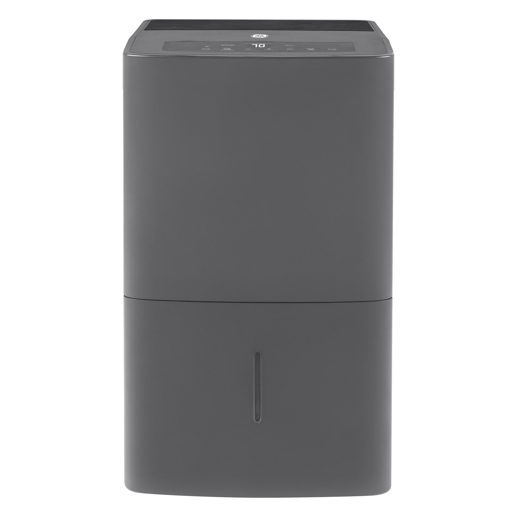 Restored General Electric 70 Pt Home Dehumidifier W/Built-In Pump, Gray Certified (Refurbished)