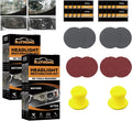 Restowipes Headlight Restoration Kit,Restowipes Headlight Restore Cleaning Wipes,Polish Headlights Lens Restore Cleaner DIY Polishing,Headlight Cleaner Restoration Kit for Car
