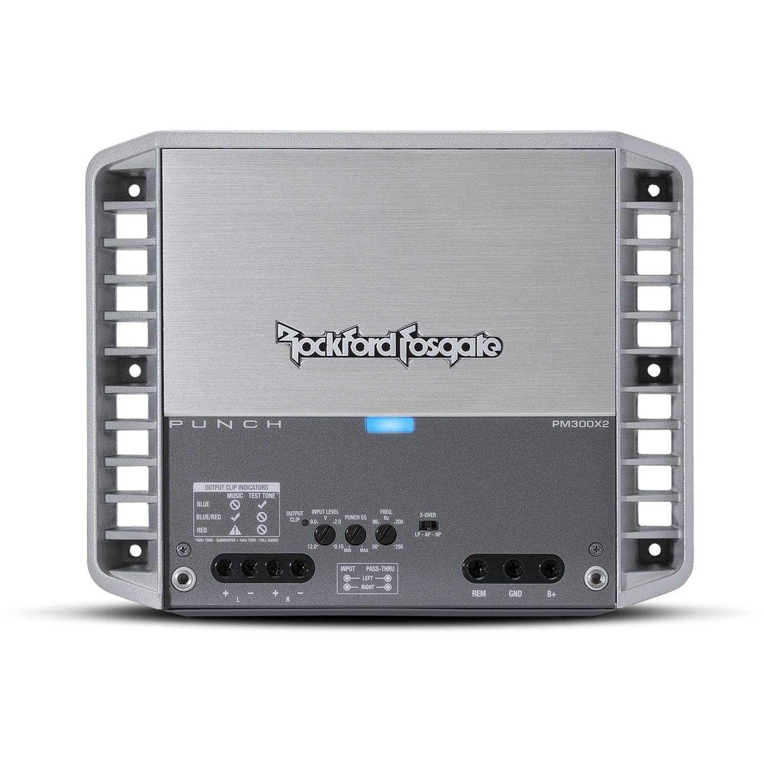 Rockford Fosgate PM300X2 Punch Marine&nbsp;300 Watt 2-Channel Amplifier