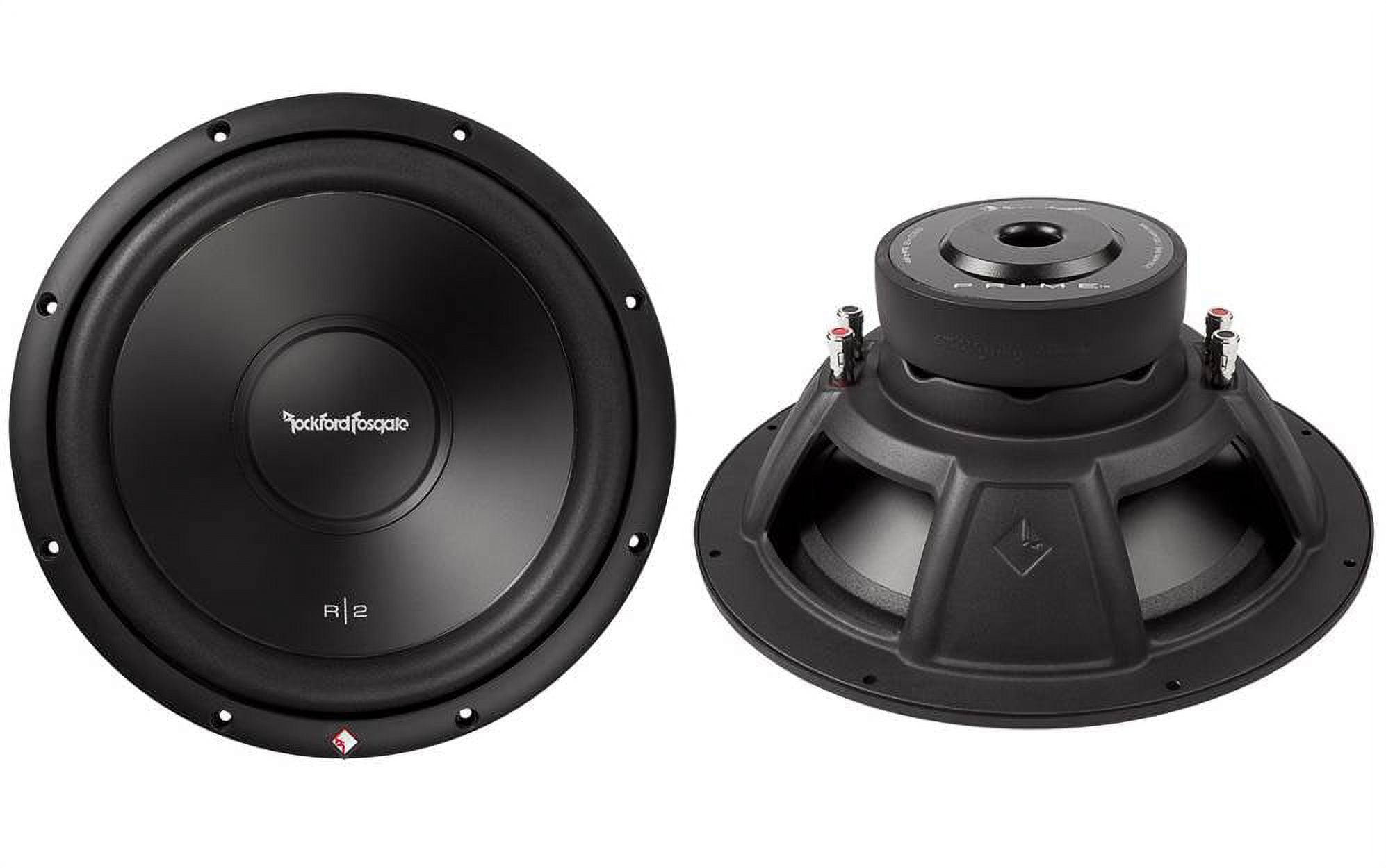 Rockford Fosgate R2D2-12 12" 1000W 2-Ohm DVC Car Audio Power Subwoofers