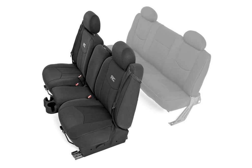 Rough Country Front Neoprene Seat Covers for 1999-2006 Chevy/GMC 1500 - 91013