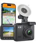 Rove R2-4K Dash Cam for Car - Built-in WiFi GPS Car Dashboard Camera Recorder with UHD 2160P, 2.4" LCD Display, 150° Wide Angle, WDR, Night Vision