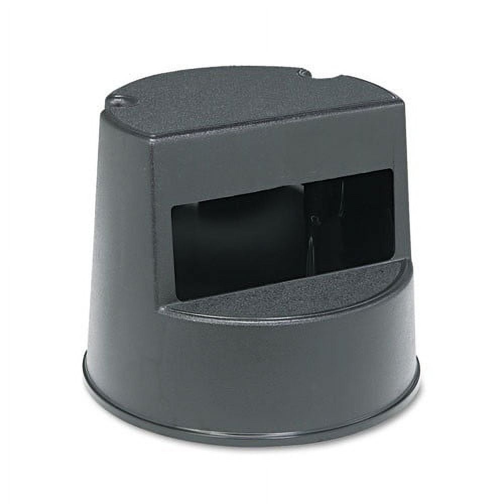 Rubbermaid FG252300BLA Black Mobile 2-Step 13 Stepstool"