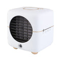 SDJMa Portable Air Conditioner, 3-IN-1 Evaporative Air Cooler with 150ml Water Tank, Rechargable Battery Operated Fan, Adjustable 4-Speed Mini Desk Fan with USB for Room/Office/Camping