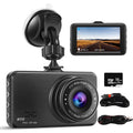 SEREE Dash Cam for Cars 1080P FHD Dash Camera 3 Inch Driving Recorder Dashboard Camera with 170 Degree Wide Angle Super Night Vision WDR Loop Recording with 16 GB Card