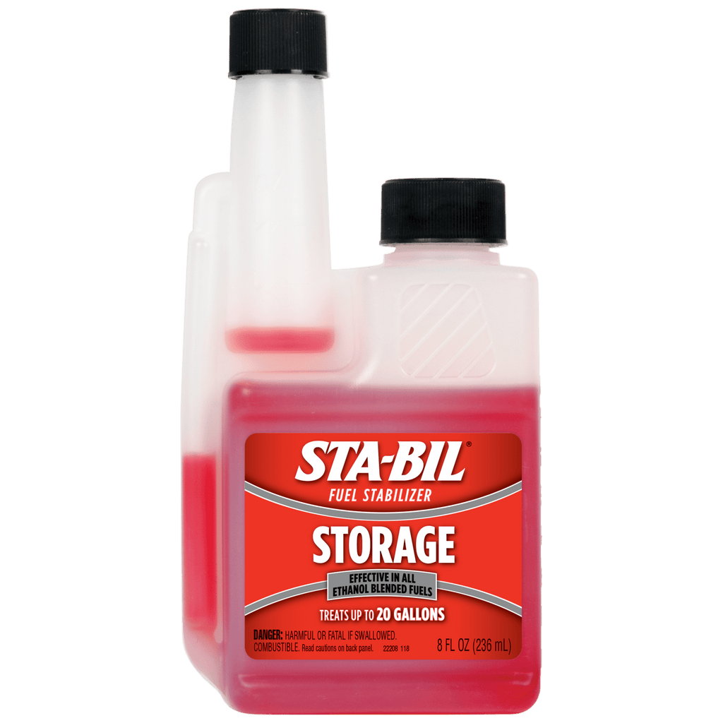 STA-BIL Storage Fuel Stabilizer - Keeps Fuel Fresh for 24 Months - Prevents Corrosion - Gasoline Treatment that Protects Fuel System - Fuel Saver - Treats 20 Gallons - 8 Fl. Oz.