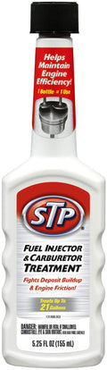 STP High Mileage Fuel Injector Cleaner and Carburetor Cleaner