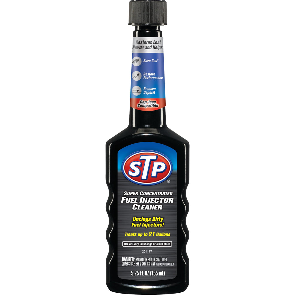 STP Super Concentrated Fuel Injector Cleaner - 5.25 FL OZ