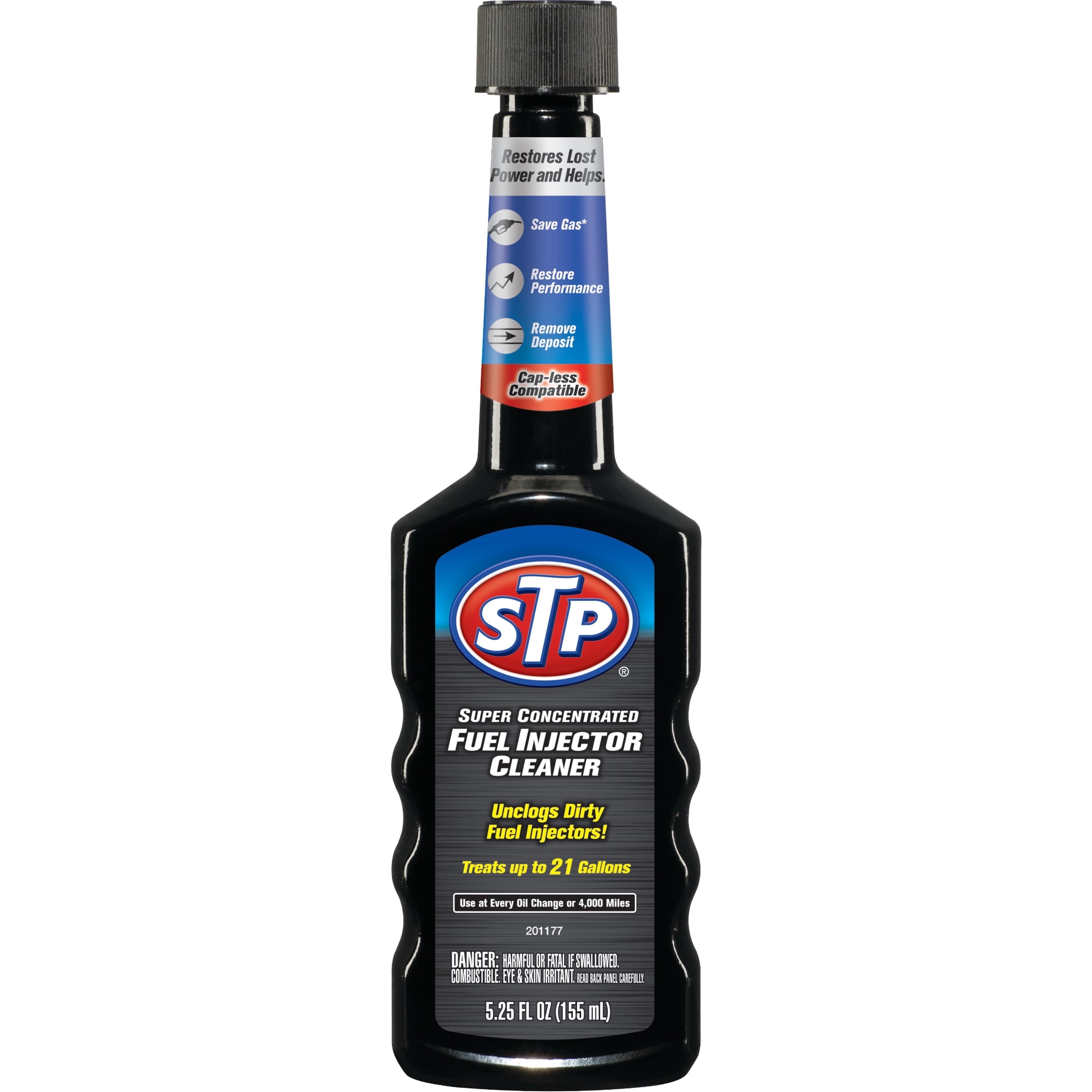 STP Super Concentrated Fuel Injector Cleaner - 5.25 FL OZ