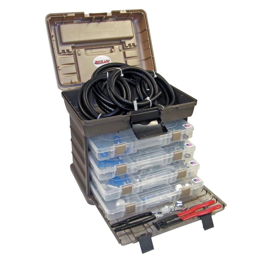 SUR&R Auto Parts Deluxe A/C Line Repair Kit, 1 kit, sold by kit