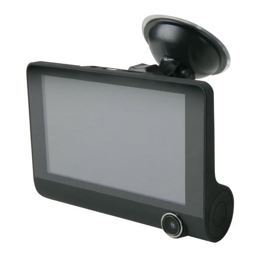 Scosche DDVR2XFHD-SP1 HD DVR Dual Front & Rear Facing Lens Suction Cup Dash Camera