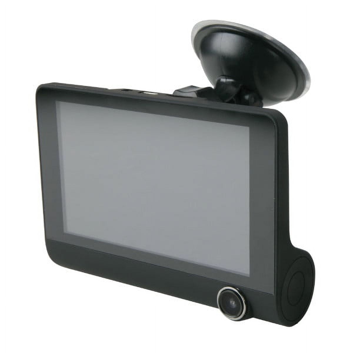 Scosche DDVR2XFHD-SP1 HD DVR Dual Front & Rear Facing Lens Suction Cup Dash Camera