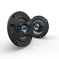 Scosche Hd6504sd 6.5 inch Multi-Fit HD Coaxial 4-Way 200 Watt Peak Car Stereo Speakers, Set of 2 New