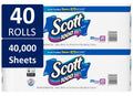 Scott 1000 Toilet Paper, 40 Rolls, 40,000 Sheets