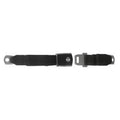 Scott Drake SB-BK-68-C Concours Deluxe Black Seat Belt Fits select: 1968-1970 FORD MUSTANG