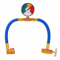 Sehao Car R134A A C Air Conditioning Refrigerant Recharge Hoses Tool With Gauge Tube