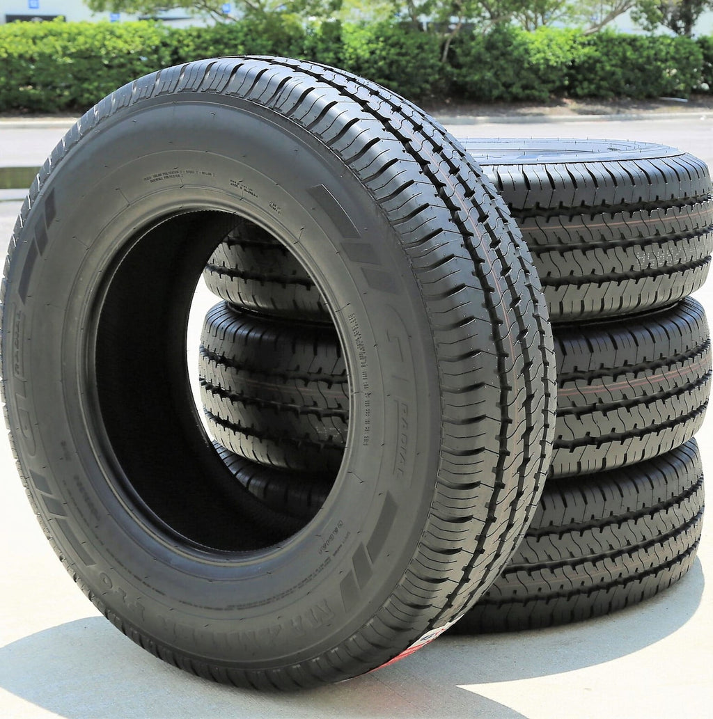 Set of 4 (FOUR) GT Radial Maxmiler Pro 235/65R16 Load E 10 Ply Commercial Tires