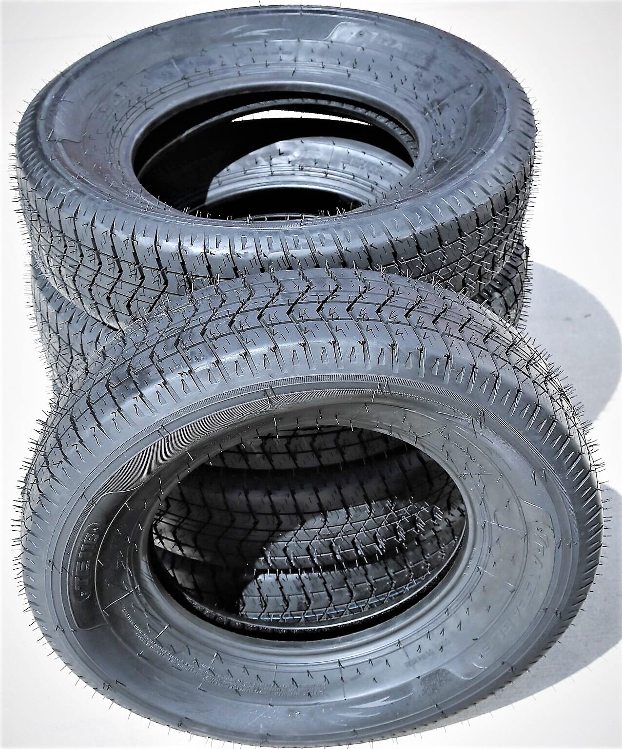 Set of 4 (FOUR) Transeagle TE118 ST 225/75D15 Load D 8 Ply Trailer Tires