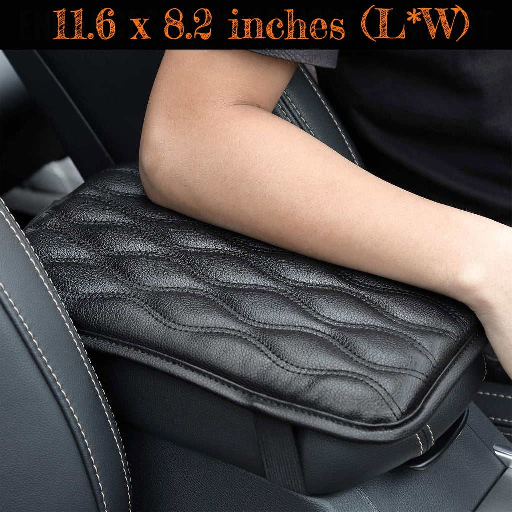 Seven Sparta Car Interior Center Console Cover Armrest Cushion Pad 11.6 x 8.2 in