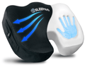 Sleepavo Seat Cushion - Office Chair Cushion for Sciatica Pain Relief, Seat Cushion for Tailbone Pain Relief - Back Support Pillow - Seat Cushion for Car (Black)