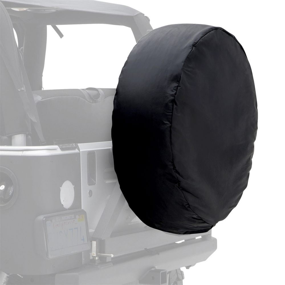 Smittybilt 33-35" Spare Tire Cover, Black Diamond - 773535 2008 Jeep Wrangler