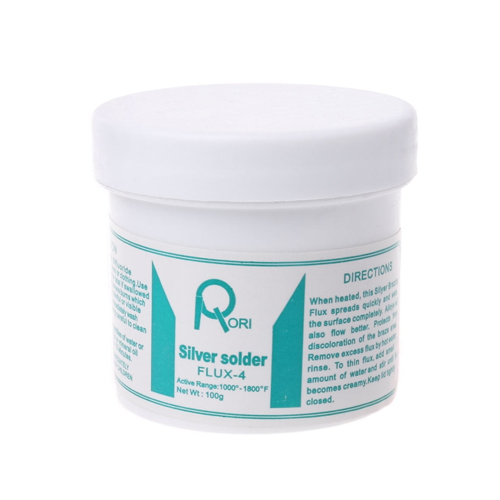 Sofullue 100g Soldering Paste Flux Silver Brass Brazing Powder For Welding Copper Aluminu