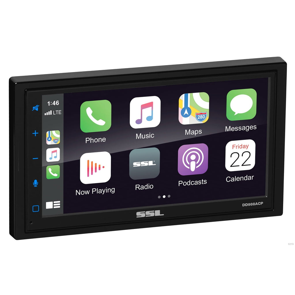 Sound Storm Laboratories DD988ACP 6.75” Apple CarPlay Android Auto Car Player