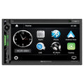 Soundstream VRCPAA-7DR 7" Double DIN DVD Head Unit with Apple CarPlay,Android Auto and Bluetooth