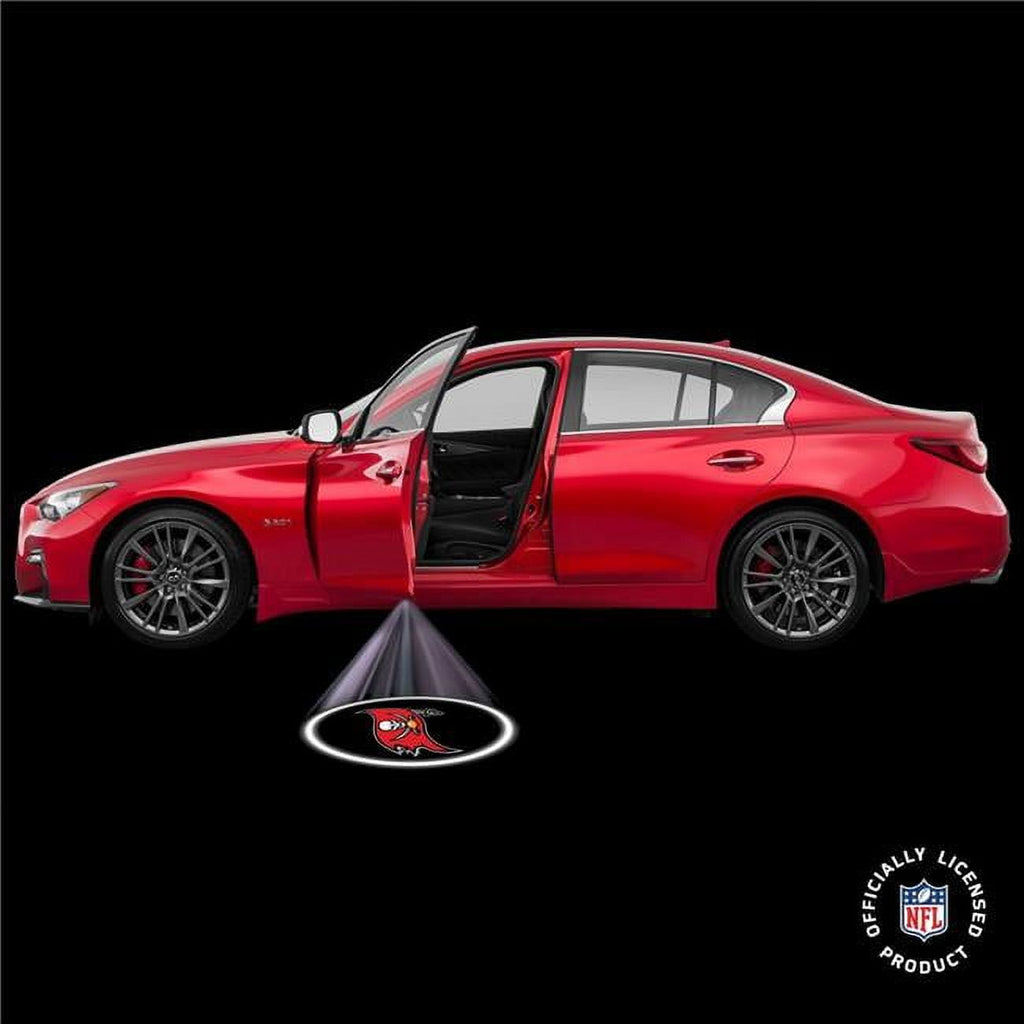 Sporticulture CARDLTBB NFL Tampa Bay Buccaneers Team Pride LED Car Door Light