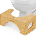 Squatty Potty The Original Toilet Stool - Bamboo Flip, 7" & 9" Height, Two Sizes-in-One