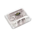 Stinger SPD513 Chrome Distribution Block (2) 4 Gauge Inputs (4) 8 Gauge Outputs