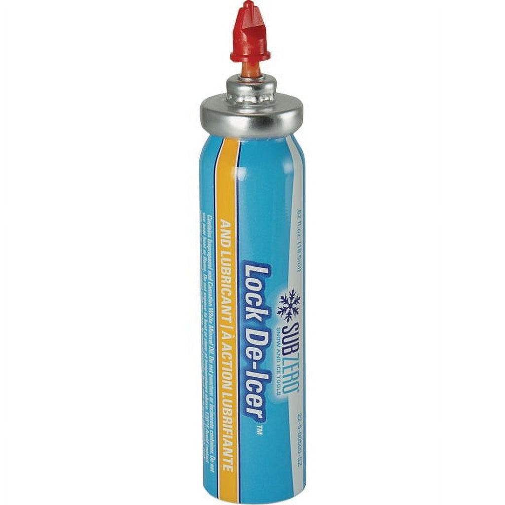 SubZero® Lock De-Icer™ for Snow and Ice 0.63 Fluid Ounce, Blue and White, 1 Pack, 22-5-00500-SZ20W