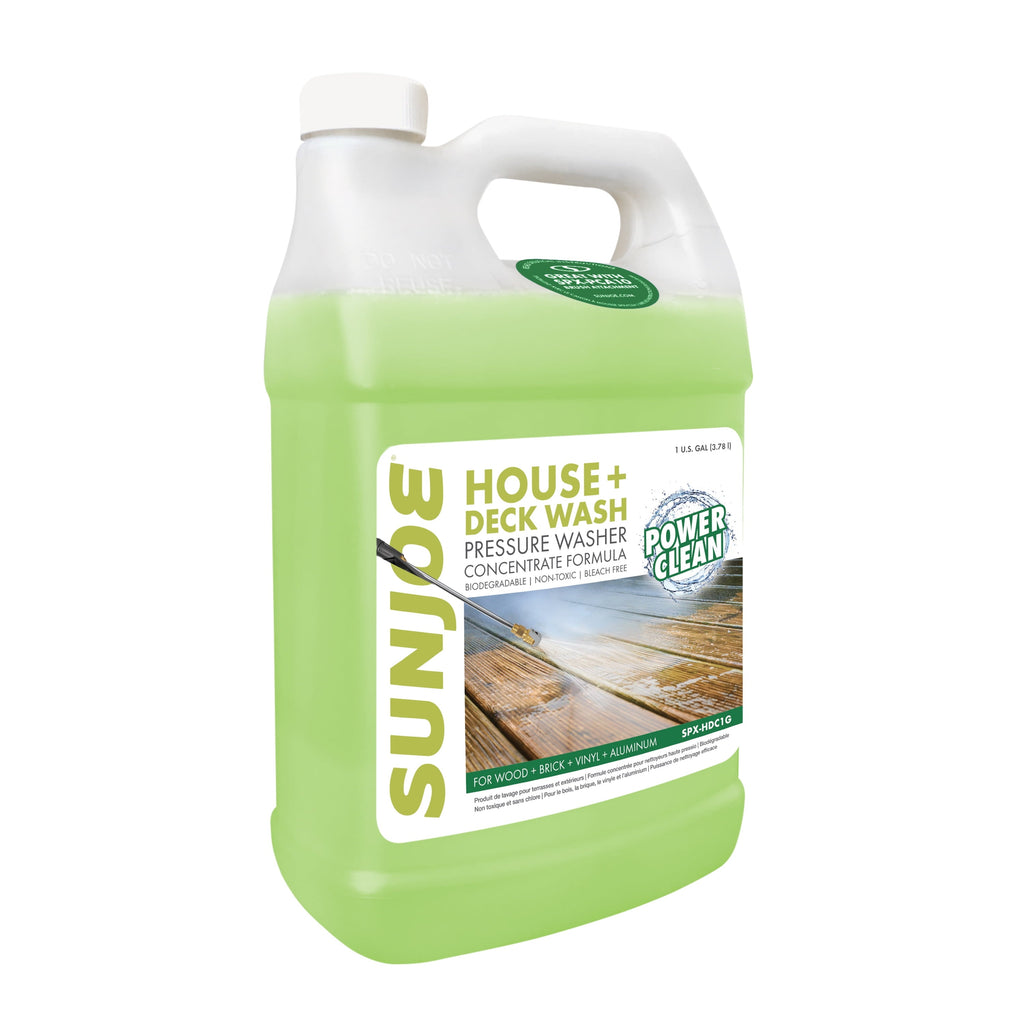 Sun Joe House + Deck All-purpose Pressure Washer Rated Concentrated Cleaner , 1 Gal.