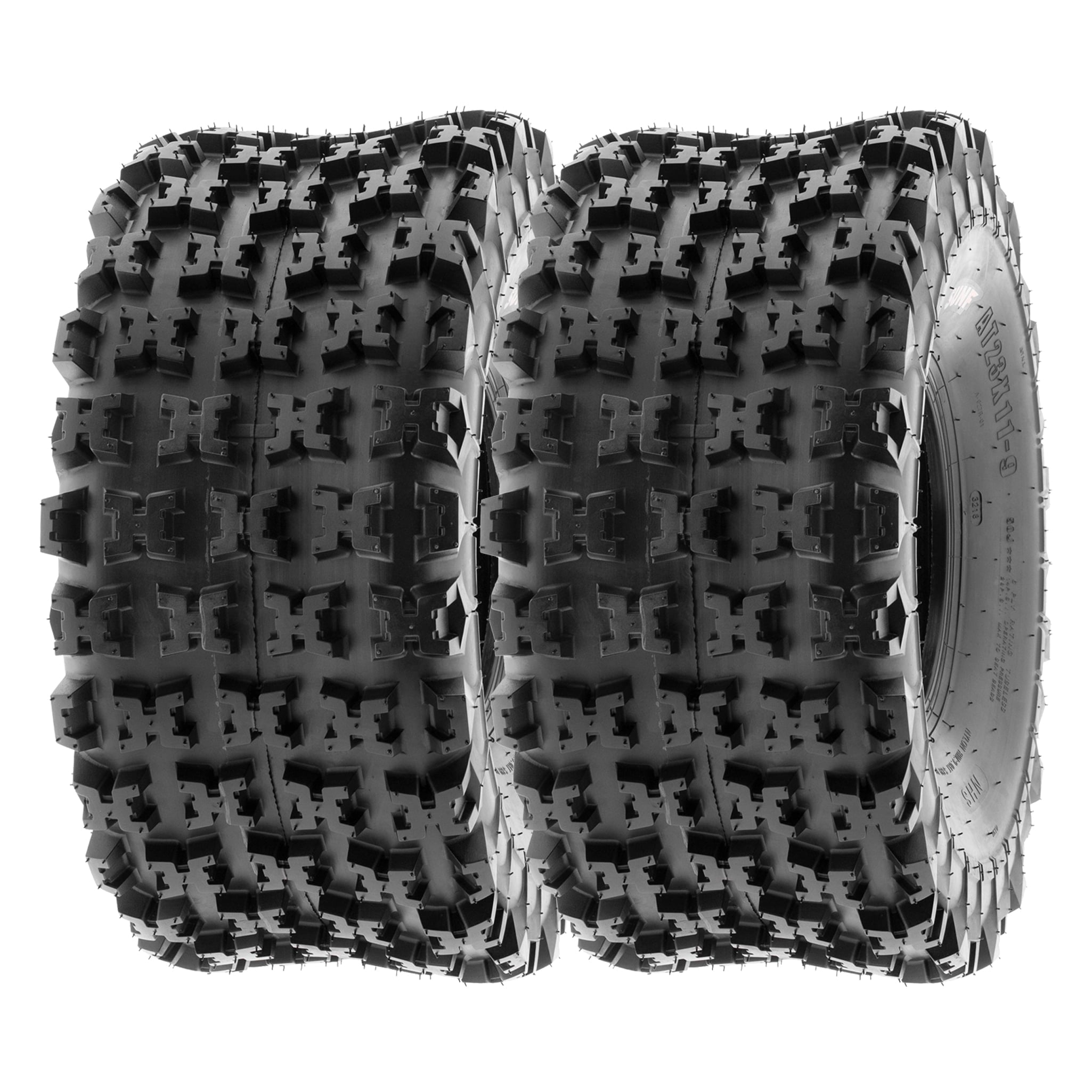 SunF All Terrain ATV UTV Tires 22x10-9 6 PR A027 (Pair of 2)