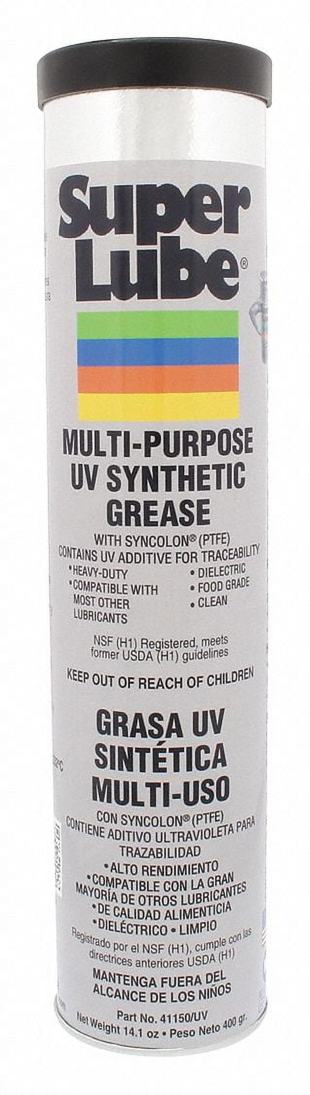 Super Lube Multi-Purpose UV Grease,Cartridge,14.1oz  41150/UV