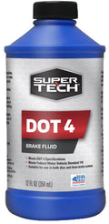 Super Tech Premium Synthetic Dot 4 Brake Fluid, 12 fl. oz.